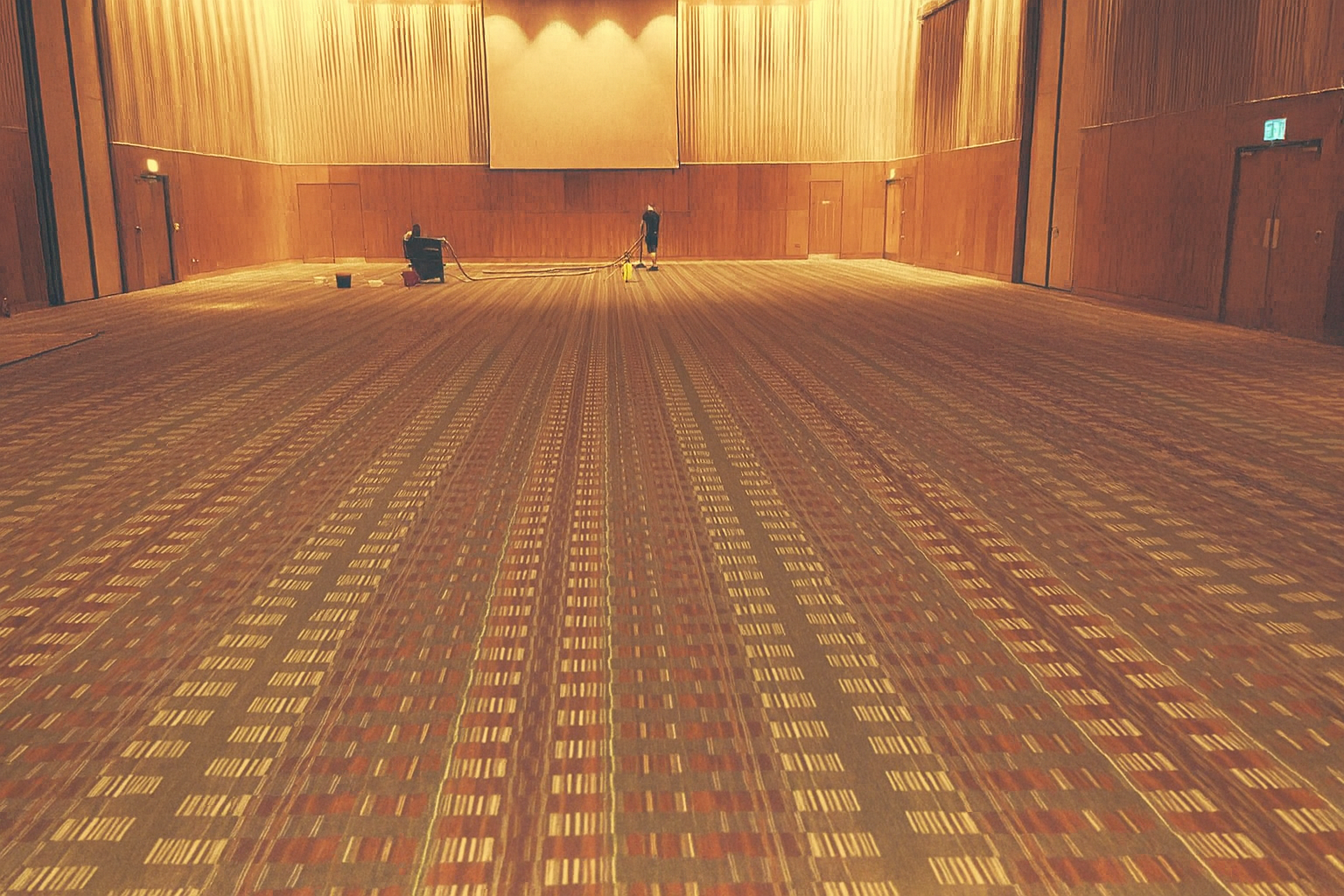 Ballroom carpet cleaning in Milton Keynes — commercial-grade hot water extraction
